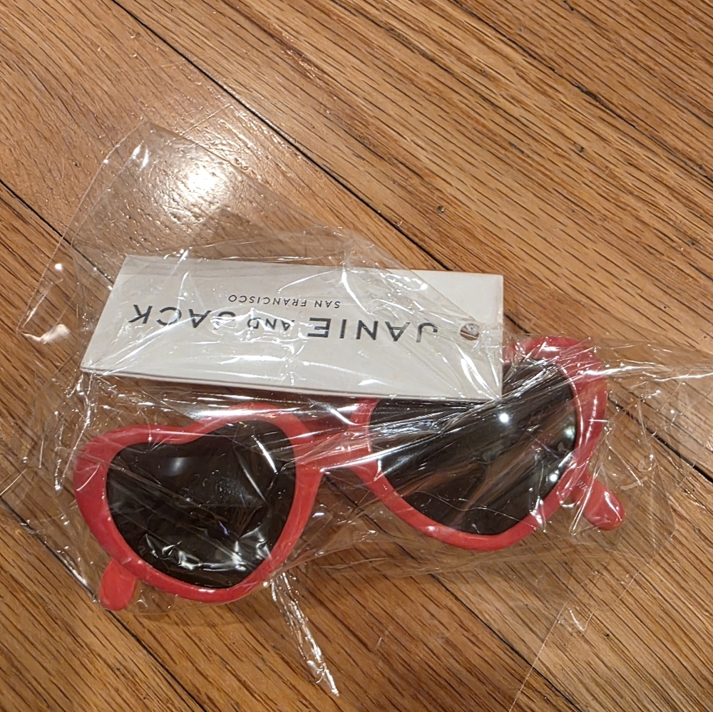 Janie And Jack Heart Sunglasses